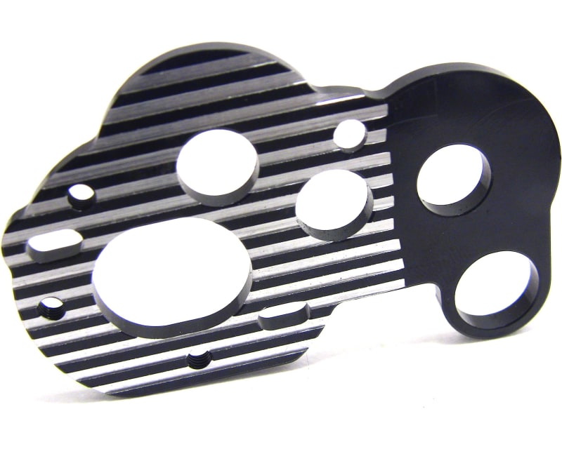 discontinued Black Aluminum Heat Sink Motor Plate Xr10