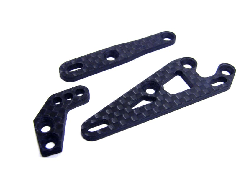 Tap to zoom Graphite Steering Servo Mount Plate Xr10