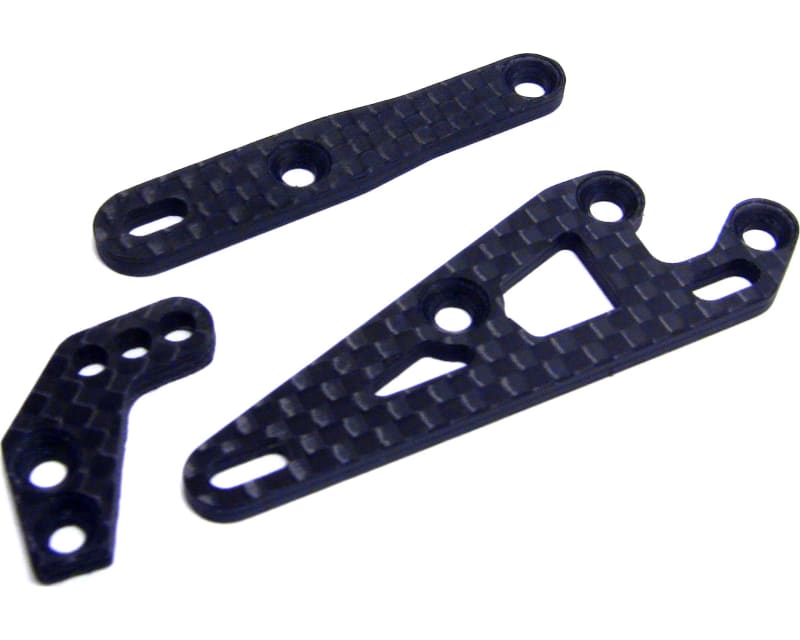 Graphite Steering Servo Mount Plate Xr10