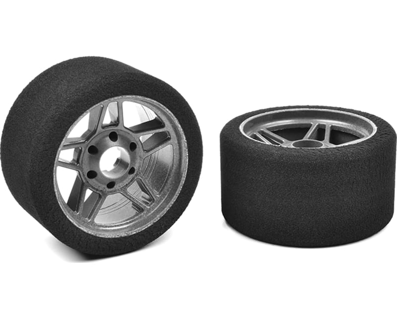 Attach Foam Tires for 1/8 35 Shore Front Carbon Rims (2) photo