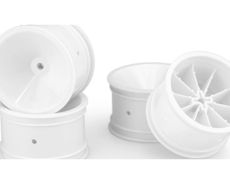 Mono RC10 RC10b2 RC10b3 2.2 Rear Wheel White 4