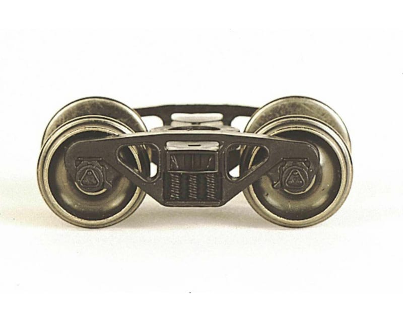 Tap to zoom Barber S2 100-Ton Roller-Bearing Trucks with Metal Wheels