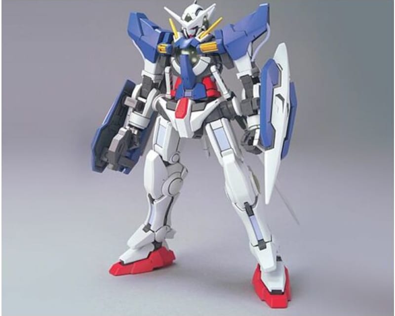 #1 Gundam Exia Gundam 00 Bandai Hg 00 1/144 Model Kit photo