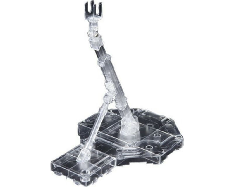 Clear Action Base 1 Display Stand for 1:100 Scale Models photo