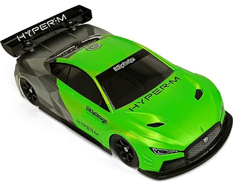 Hyper-M M-Chassis 1/10 On Road Body (Clear) (210-225mm) photo