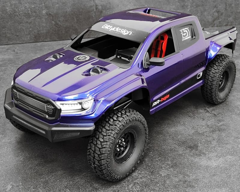 RR-Baja 1/10 Rock Crawler Pre-Trimmed Body (Clear) (313mm) (1mm)