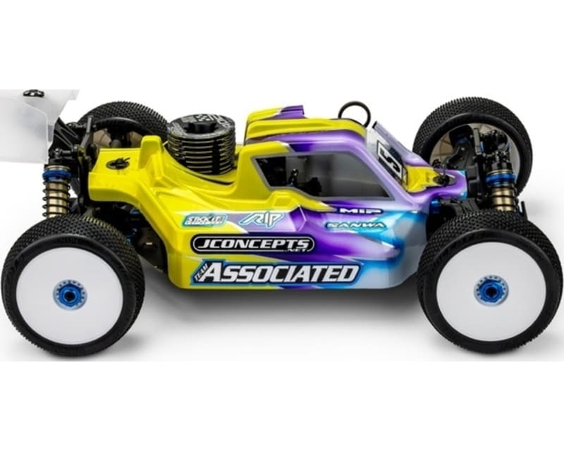 P2 - RC8B4.1 buggy clear body shell light weight 