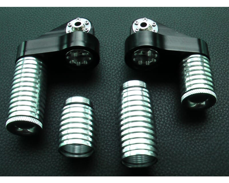 Piggyback shock reservoir caps Baja