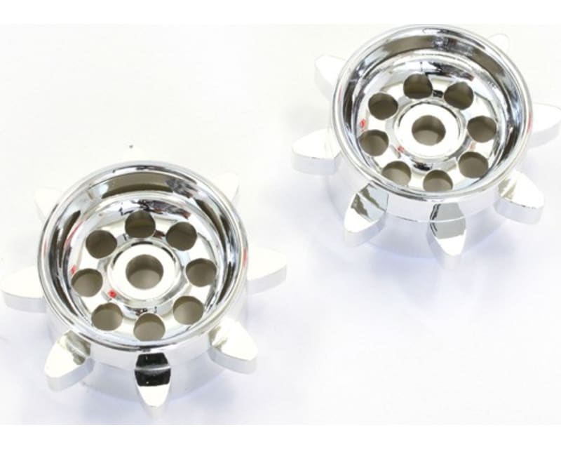 Blizard drive wheels silver plating (pair)