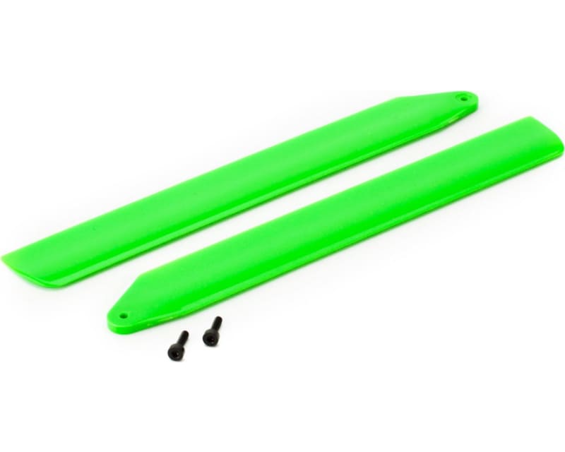 Hi-Performance Main Rotor Blade Set Green: 130 X