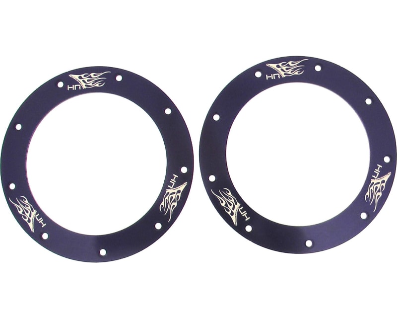 Tap to zoom Blue 9 Bolt 14 Mm Beadlock Rings