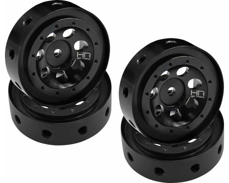 Black Mrc Beadlock 1.9 Wheels Only