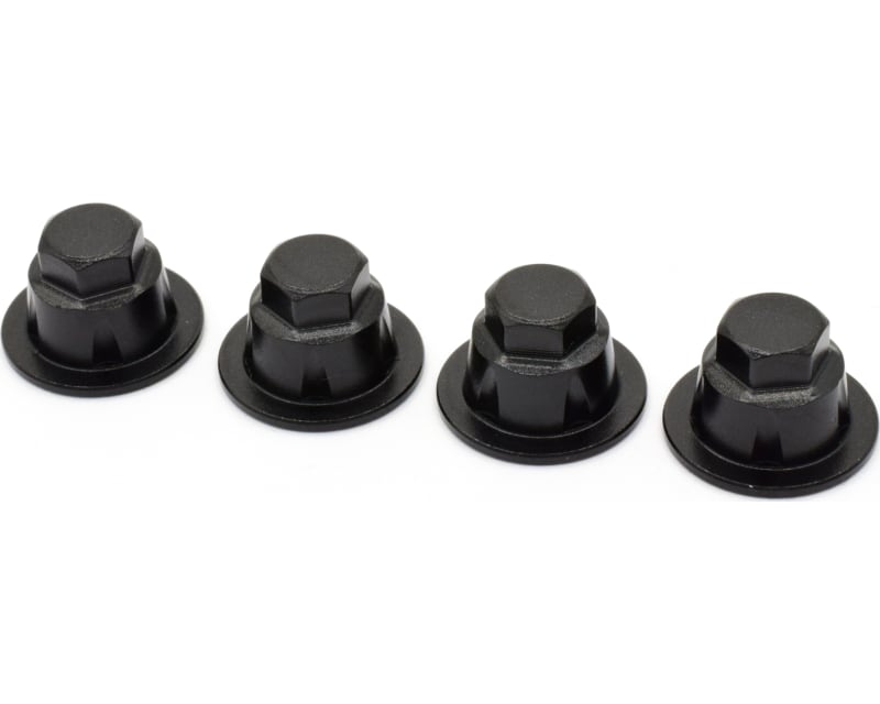 Silver Beadlock 1.9 Rims Black Rings