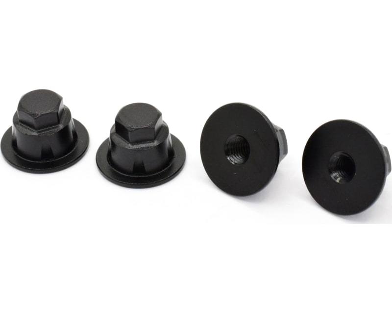 Silver Beadlock 1.9 Rims Black Rings