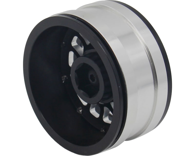 Aluminum Billet 1.9 Beadlock Wheels W/ 12mm Hex (a-Style) (4)