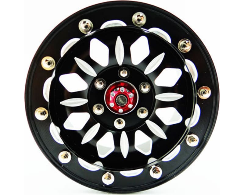 Aluminum Billet 1.9 Beadlock Wheels W/ 12mm Hex (B-Style) (4)