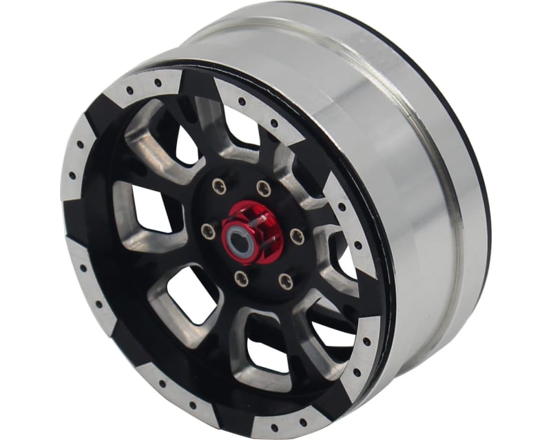 Aluminum Billet 1.9 Beadlock Wheels W/ 12mm Hex (C-Style) (4)