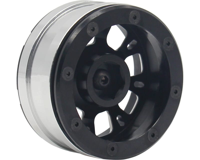 Aluminum Billet 1.9 Beadlock Wheels W/ 12mm Hex (C-Style) (4)