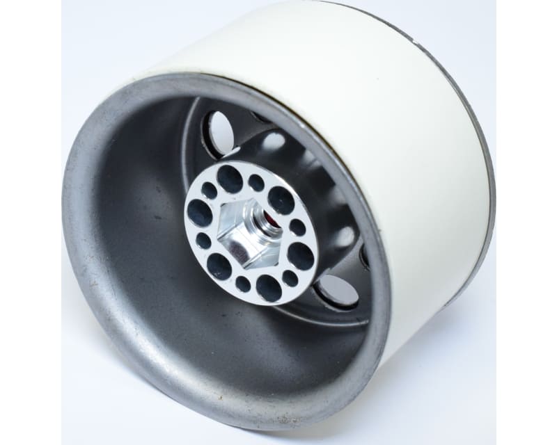 Raw Steel 2.2 Beadlock 6-Lug 8-Hole Wheels 12mm Hex (4)