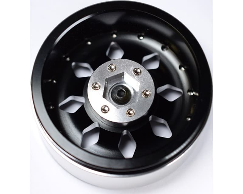 Aluminum Billet 2.2 Beadlock Wheels W/12mm Hex (B-Style) (4)