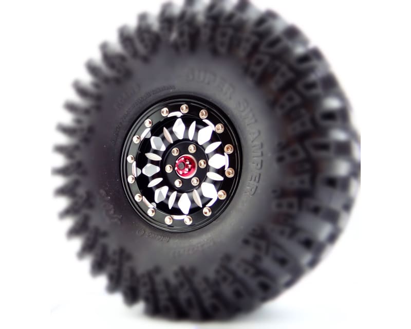 Aluminum Billet 2.2 Beadlock Wheels W/12mm Hex (B-Style) (4)