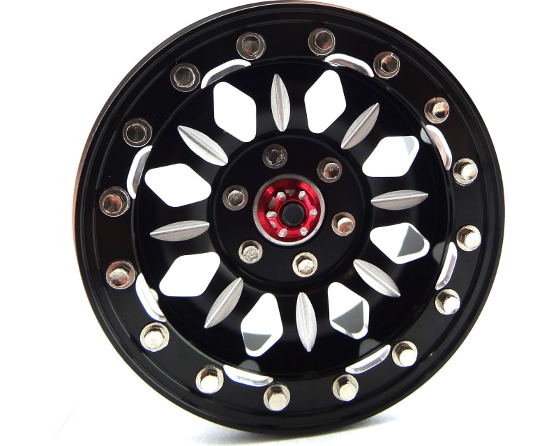 Aluminum Billet 2.2 Beadlock Wheels W/12mm Hex (B-Style) (4)