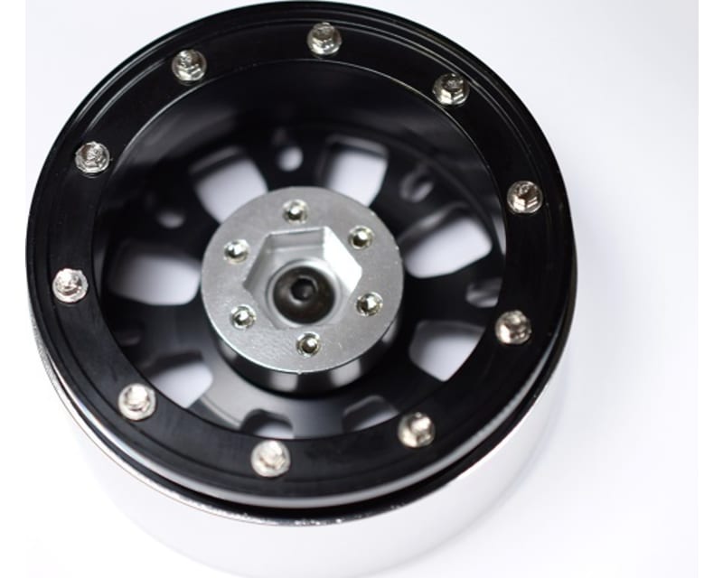 Aluminum Billet 2.2 Beadlock Wheels W/ 12mm Hex (C-Style)(4)