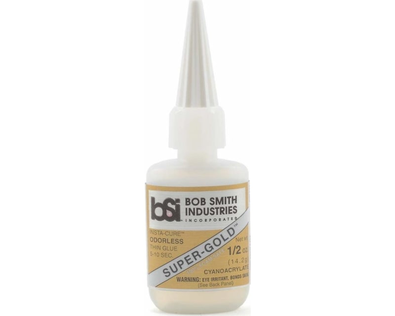 Super-Gold 1/2 Ounce Foam Safe Ca Glue