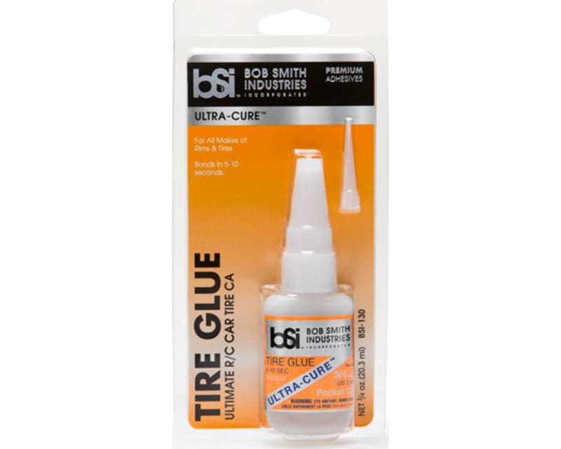 Ultra-Cure Medium Ca Tires Glue W/Pin Cap 3/4 Ounce