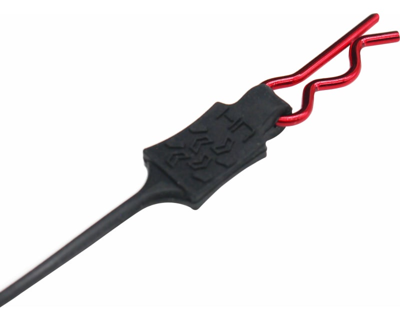 1/8 1:10 Rubber Leash Body pin (Red)