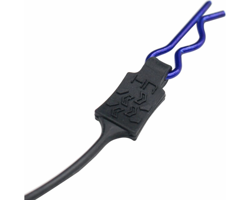 1/8 1:10 Rubber Leash Body Pin (Blue)