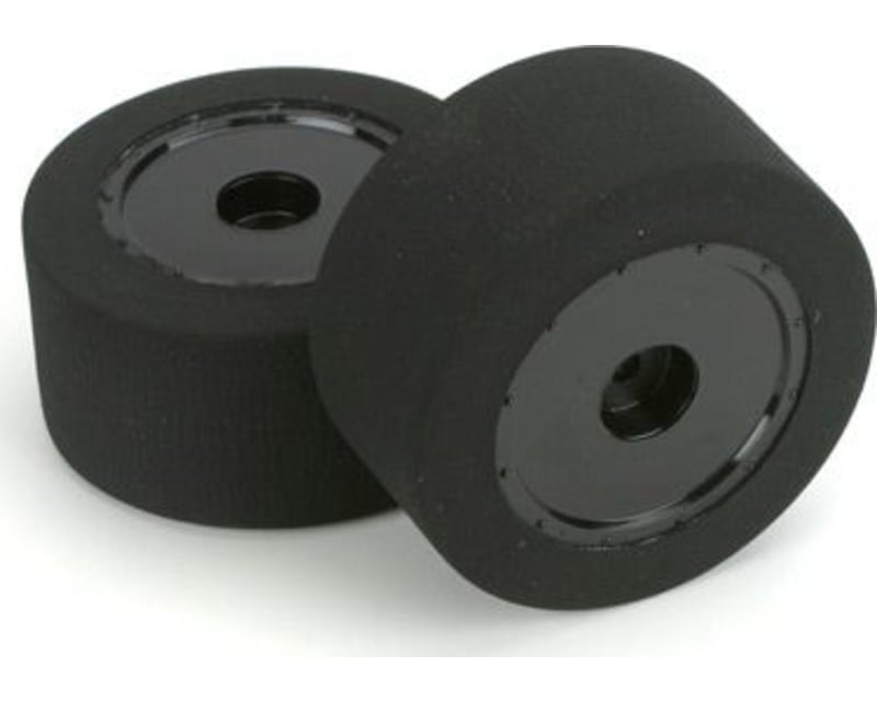 Foam Dirt Oval Rear Mounted Tires Purple