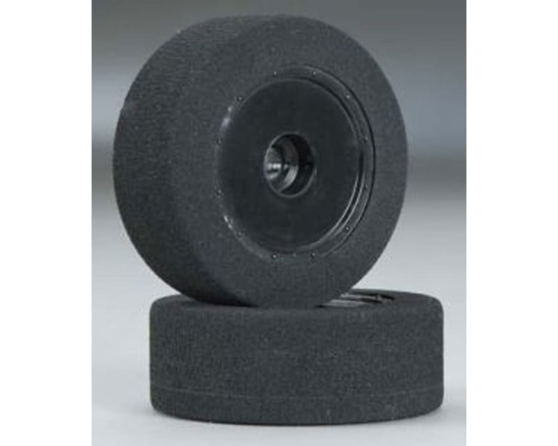 Foam Dirt Oval Front Mounted Tires Orange