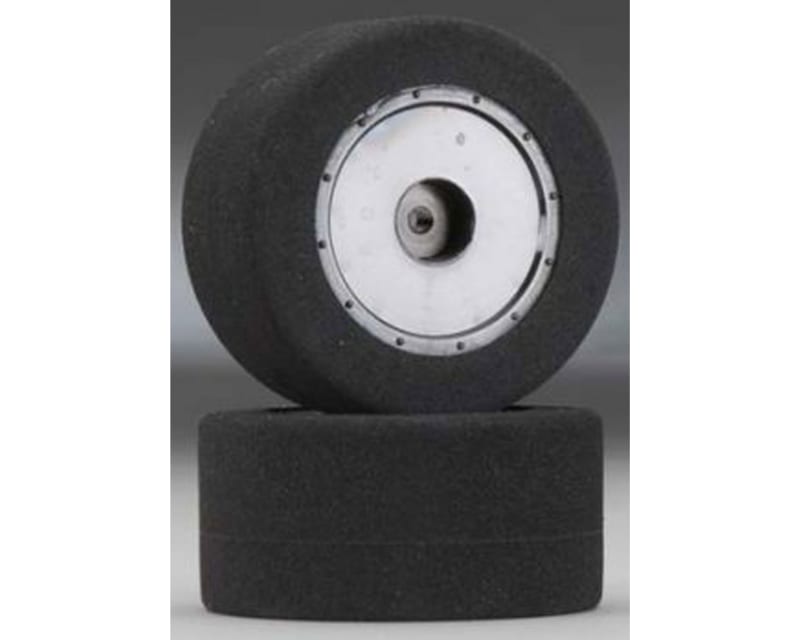 Foam Dirt Oval Rear Mounted Tires Red
