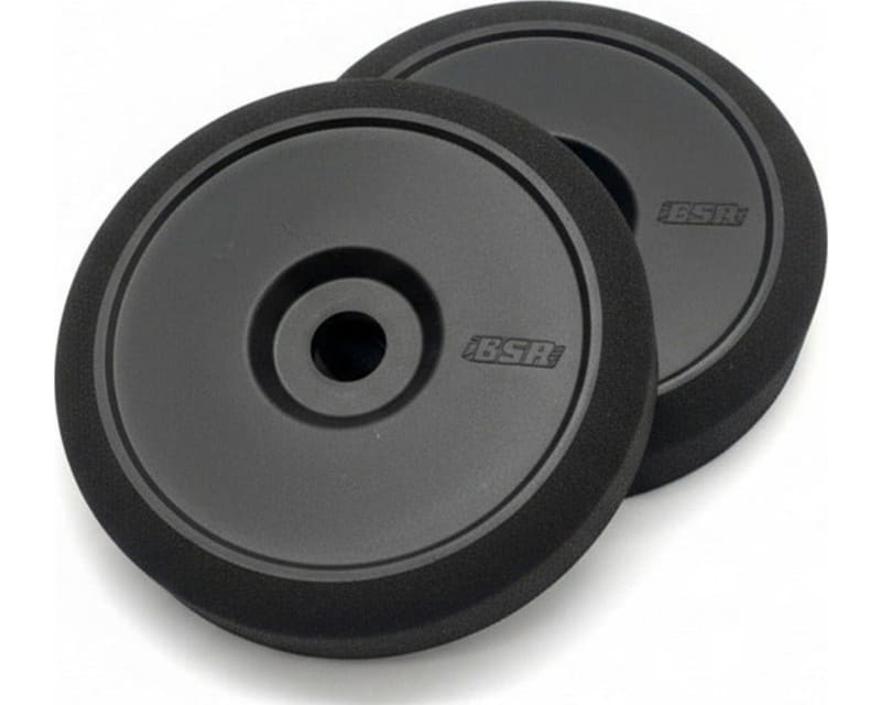 Tap to zoom 1/8 Buggy Tire - Black Wheel Red Compound 2