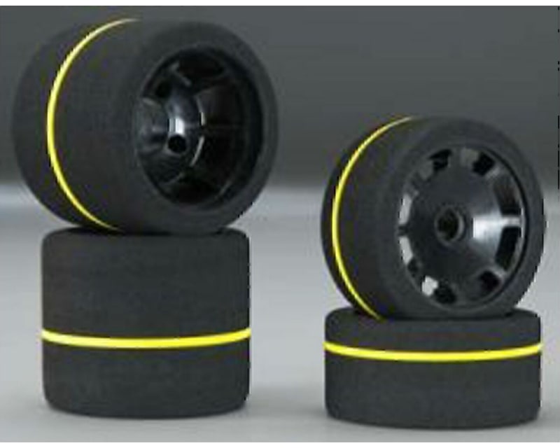 1:10 Spec Combo Tires 4 White