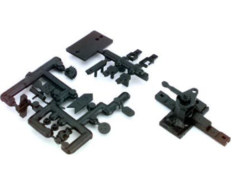 Ho High Level Switch Stand W/Targets Sprung