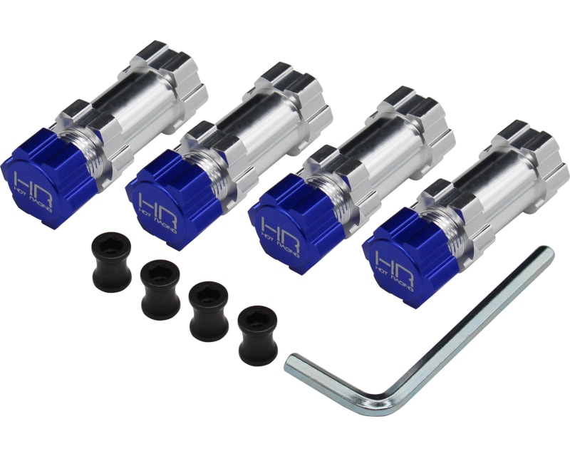 Hd Blue 17mm Clod Wheels Adapter o-ring Wheel Nuts