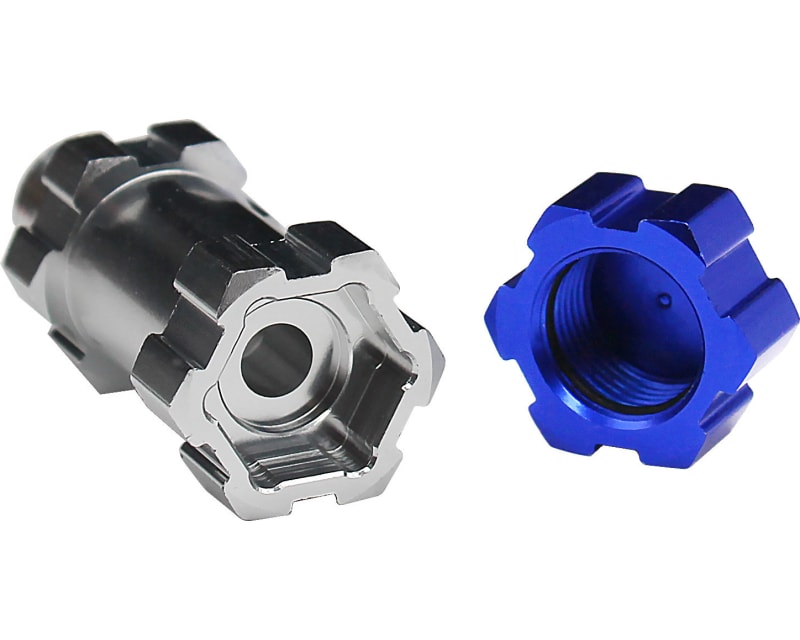 Hd Blue 17mm Clod Wheels Adapter o-ring Wheel Nuts