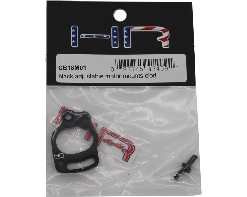 Black Adjustable Motor Mounts Clod