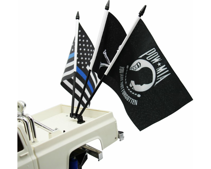 CNC Aluminum Flag W/Alum. Mount Clod