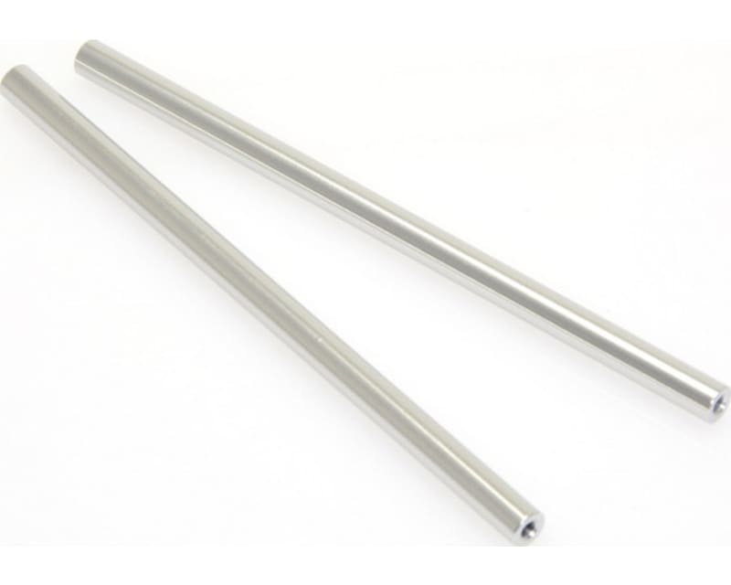 M3x117mm Threaded Aluminum Link Silver Anodized 2 pieces