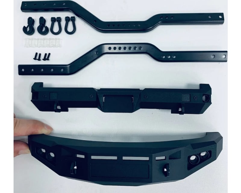 Tap to zoom Black Bumper Set Molded Front & Rear for F450