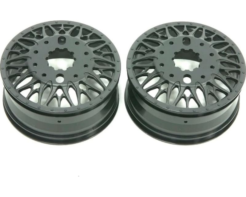 Kg1 Forged Kd014 Trident-D Wheels, Rear, 37mm Width, Black, 2pcs