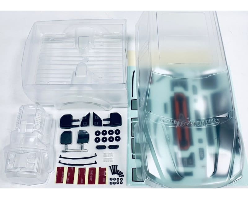 F0RD F-250 Complete Body Set Clear W/ Headlight Bracket