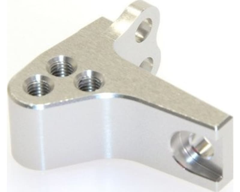 CNC Aluminum Panhard Lower Mount Silver Anodized