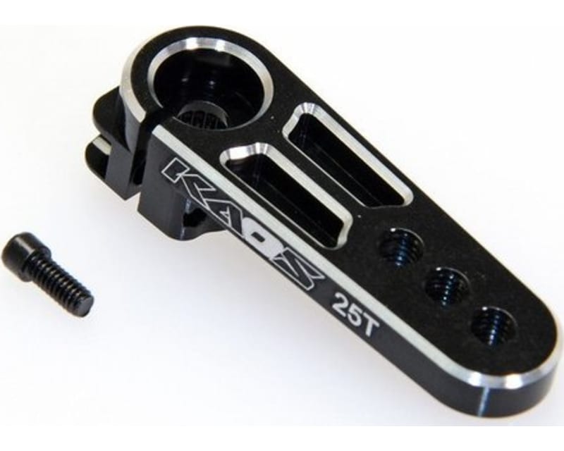 CNC Aluminum 25t Servo Horn Saver Black Anodized