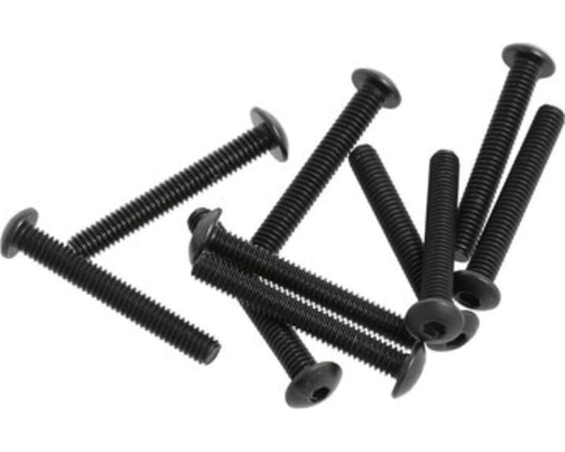 M2.5x18mm Button Head Hex Socket Screw 10pcs