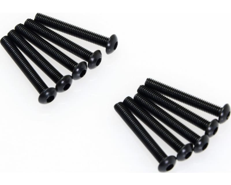 M3x22mm Button Head Hex Socket Screw 10pcs photo