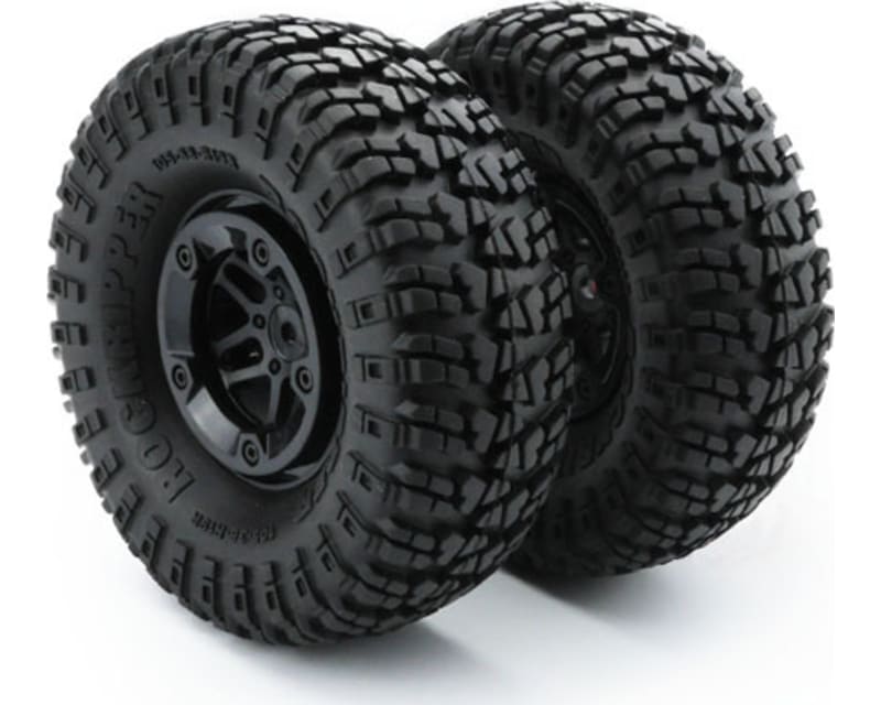 SCA-1E RTR Wheel & Tire Set 1.9 (2) photo
